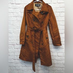 Steve Madden Faux Suede Trench Coat